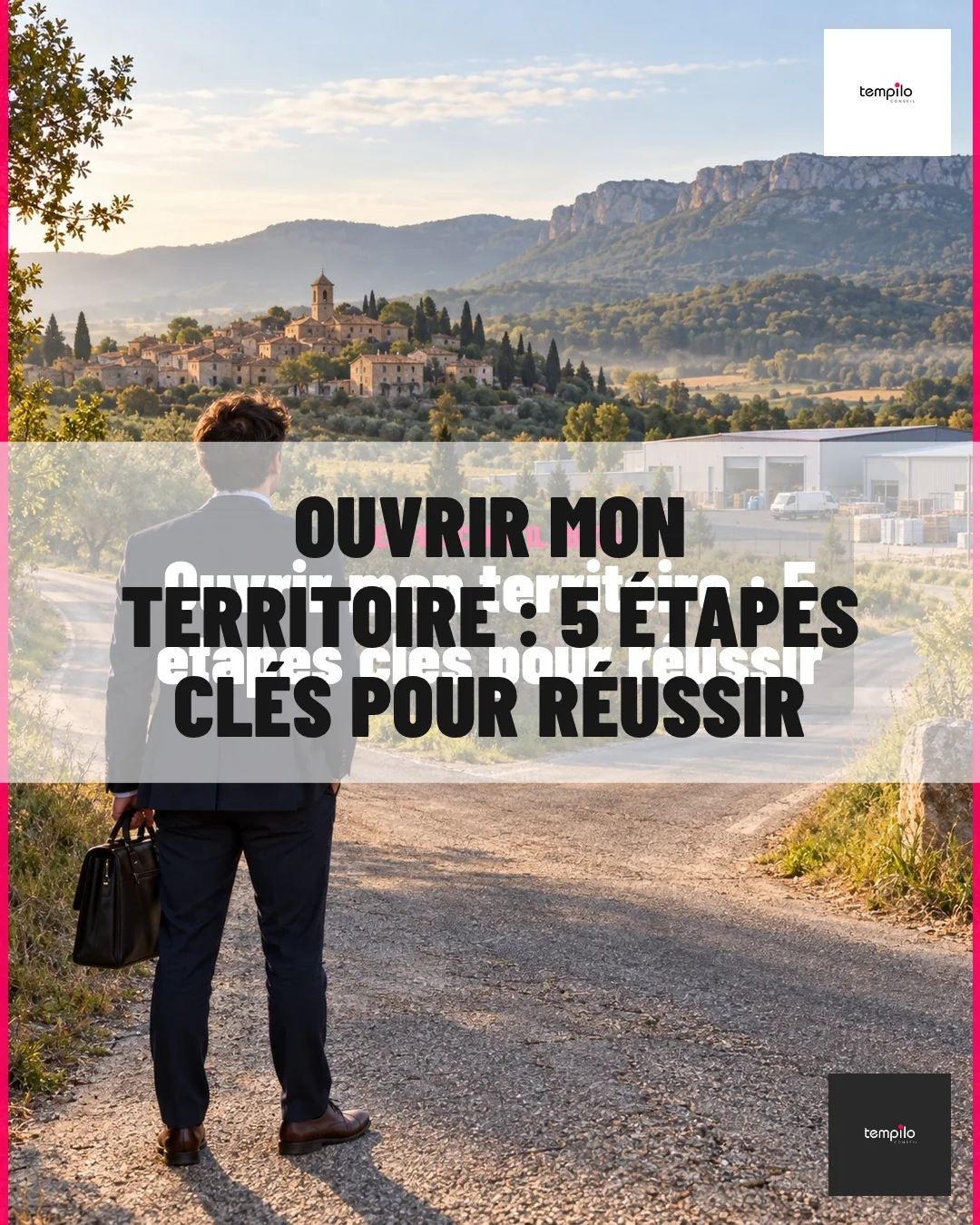 Une commerciale observe un village et un atelier en Occitanie avant d’explorer le territoire.